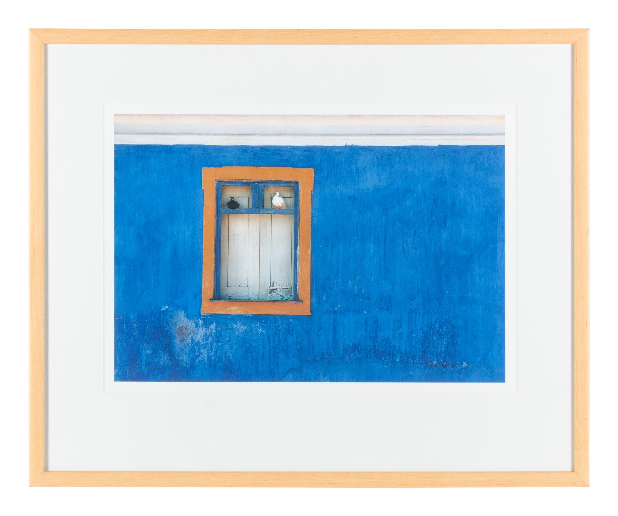 Blue Wall and Doves, Portugal , 1972 (printed later)