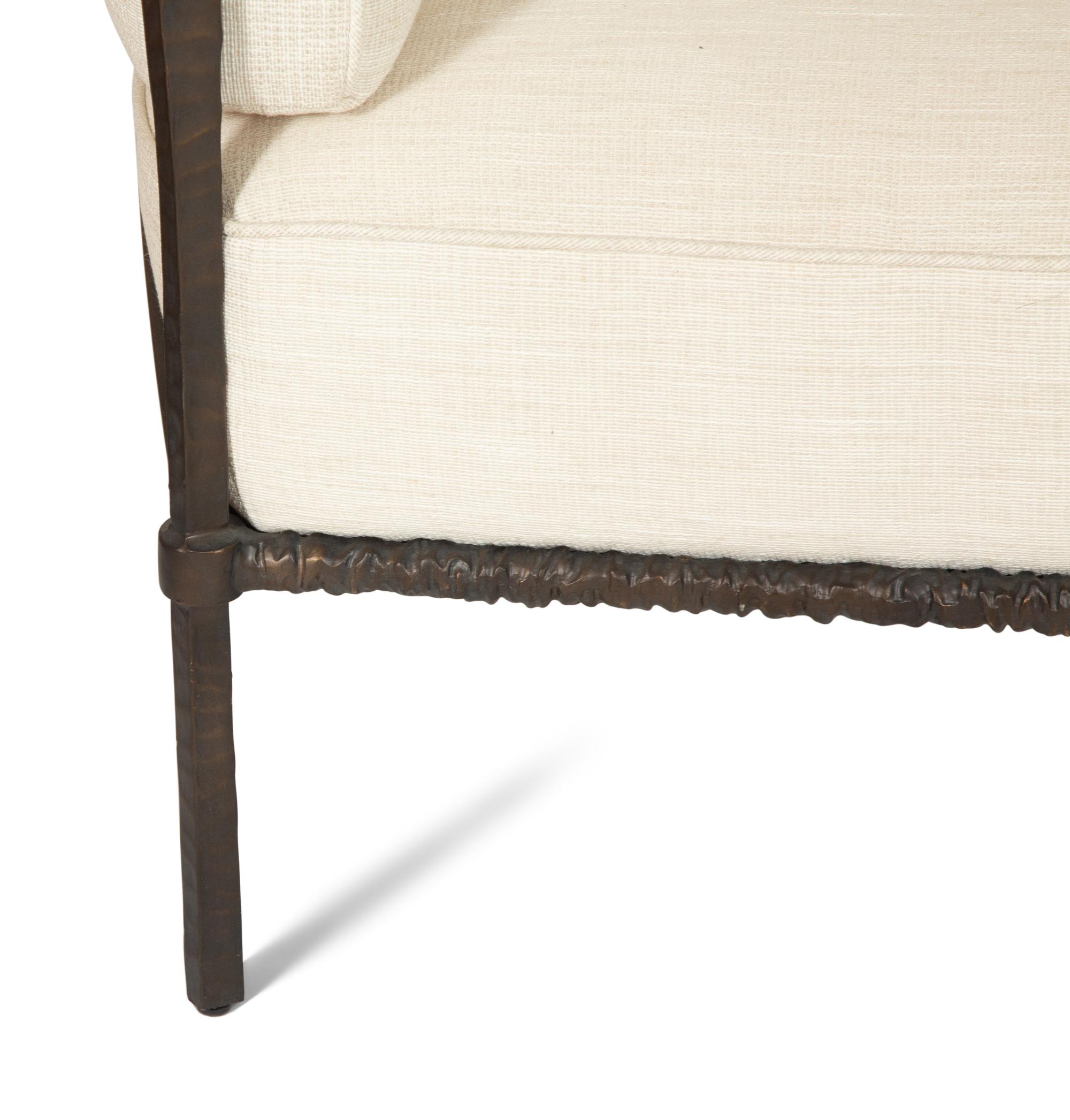 A Suite of Michael Taylor Arcadia Patinated Aluminum Outdoor Furniture