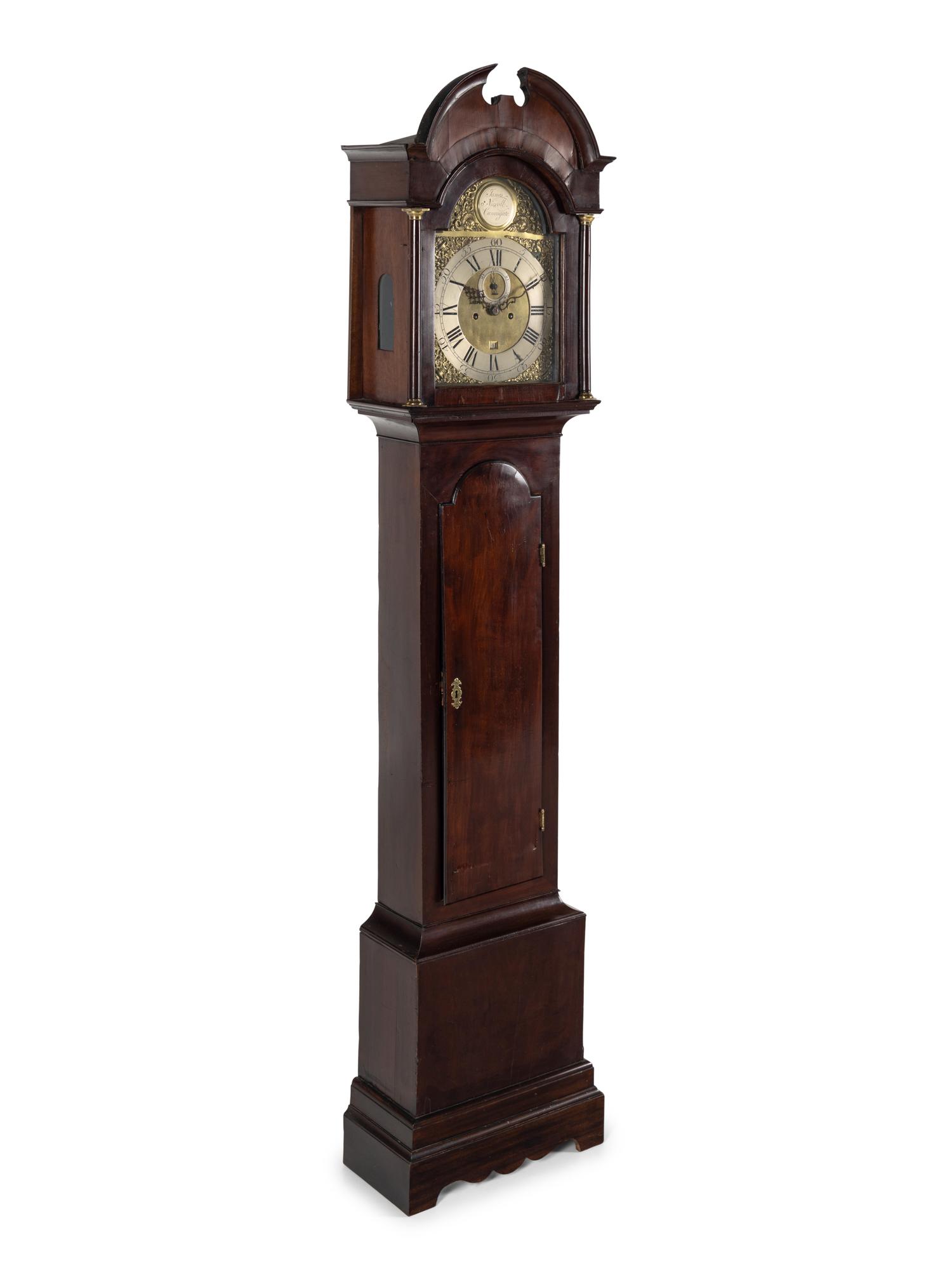 A Scottish George III Mahogany Tall Case Clock