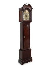 A Scottish George III Mahogany Tall Case Clock