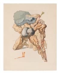 [ARTIST BOOKS]. DALI, Salvador (1904-1989), illustrator]. -- ALIGHIERI, Dante (1265-1321). La Divina Commedia . Rome: Arte e Scienze/Mario Salani, 1964.
