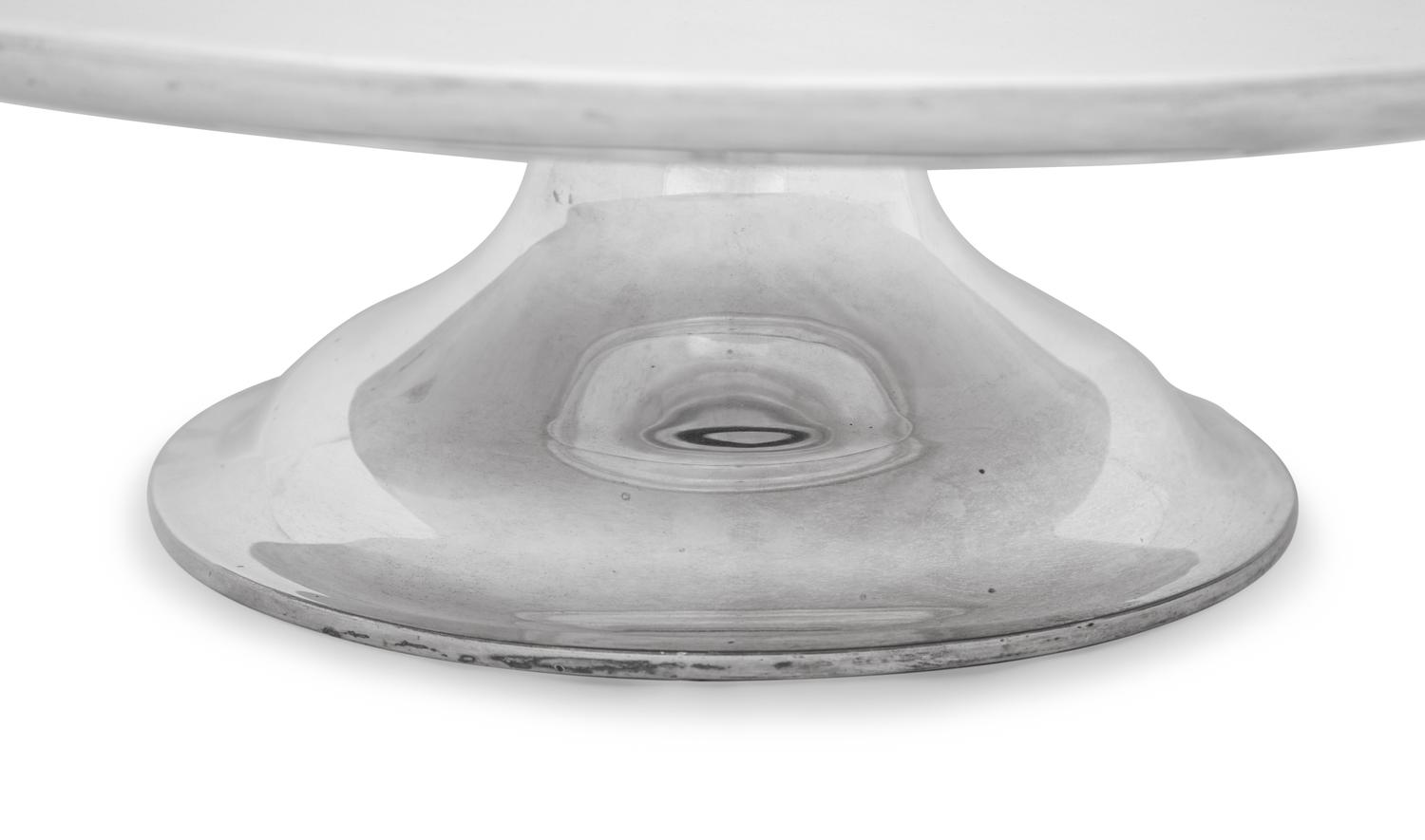 A Mexican Silver Lazy Susan Platter