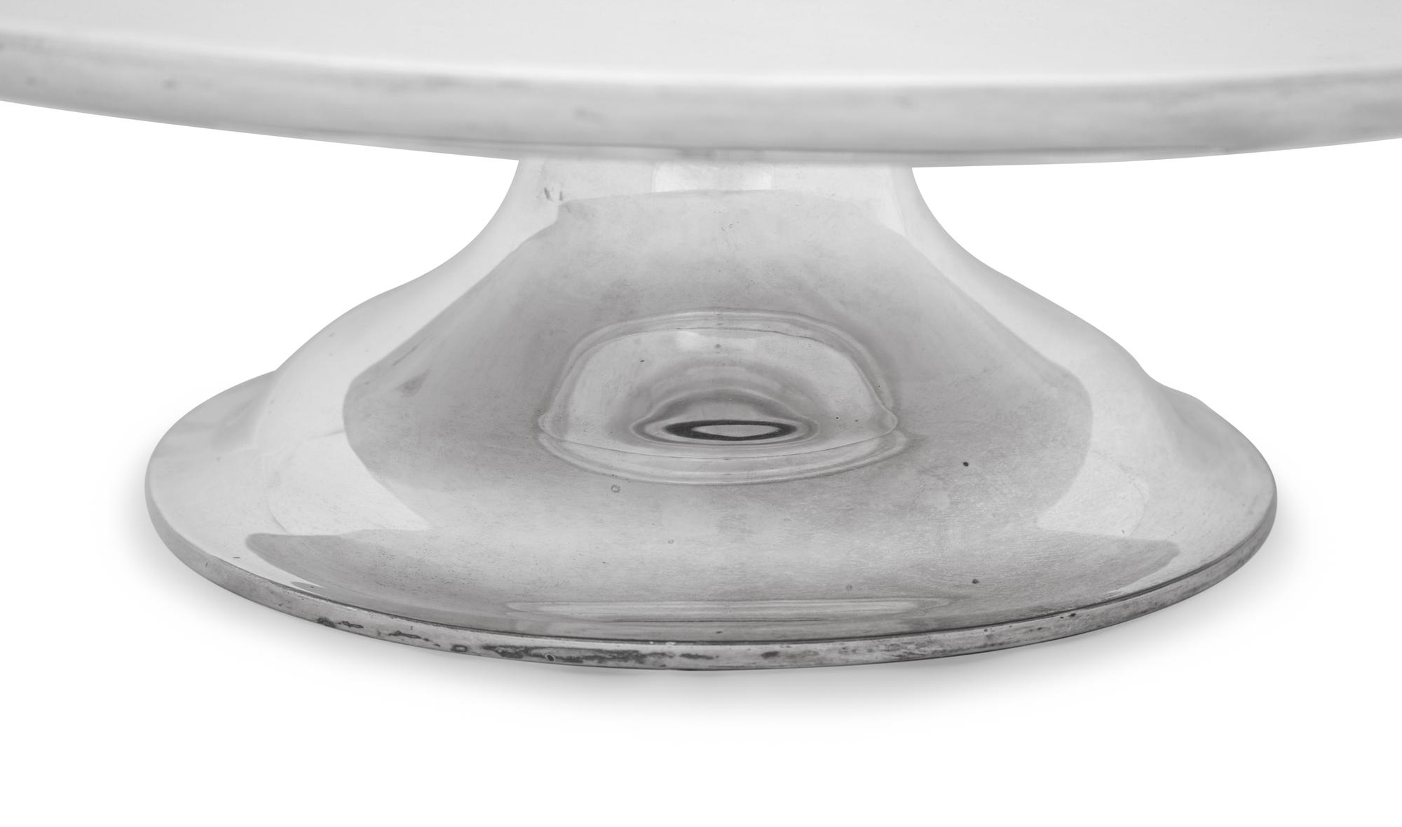 A Mexican Silver Lazy Susan Platter