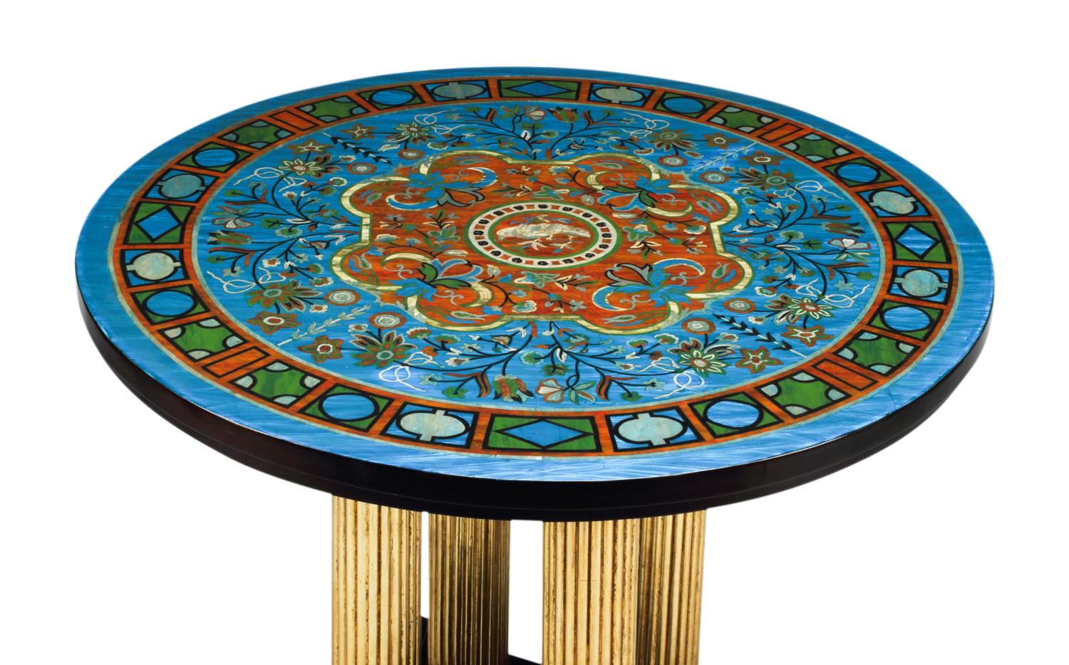 An Italian Modernist Scagliola-Top Table