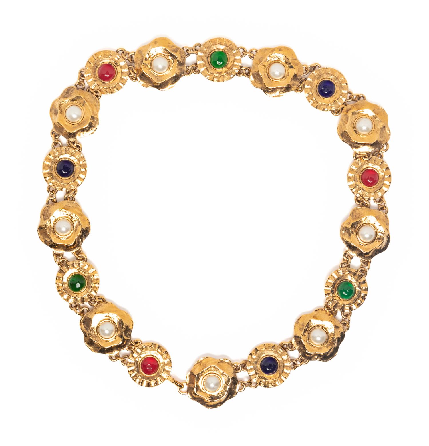 Chanel Medallion Metal Belt