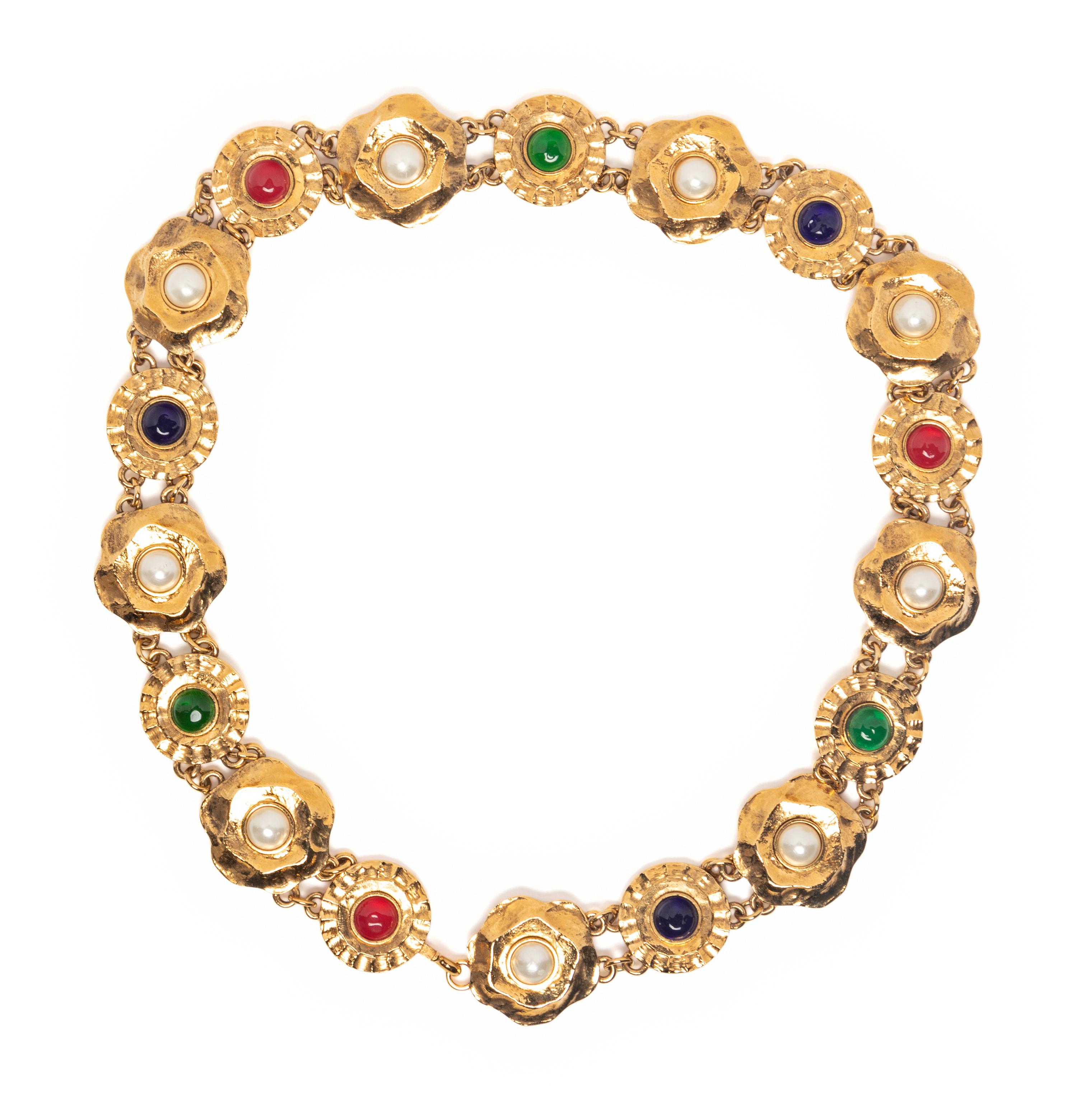 Chanel Medallion Metal Belt