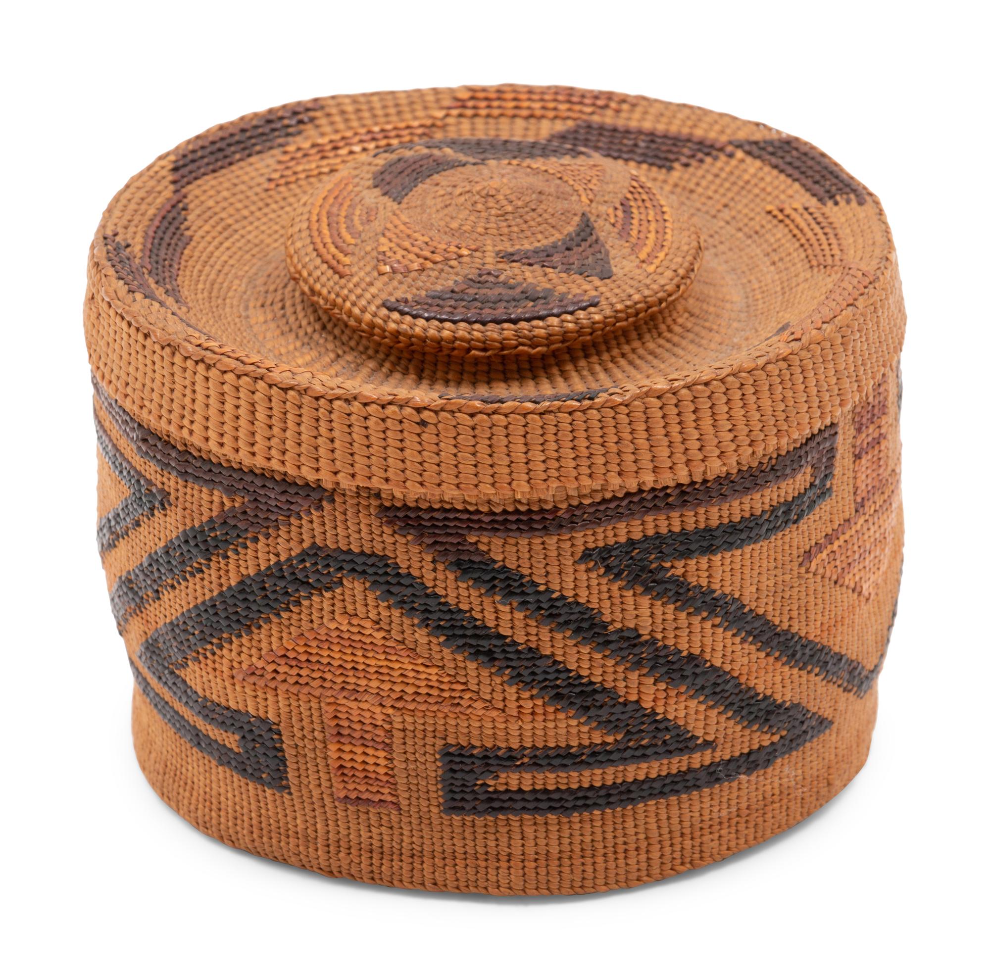 Tlingit Rattle-Top Basket