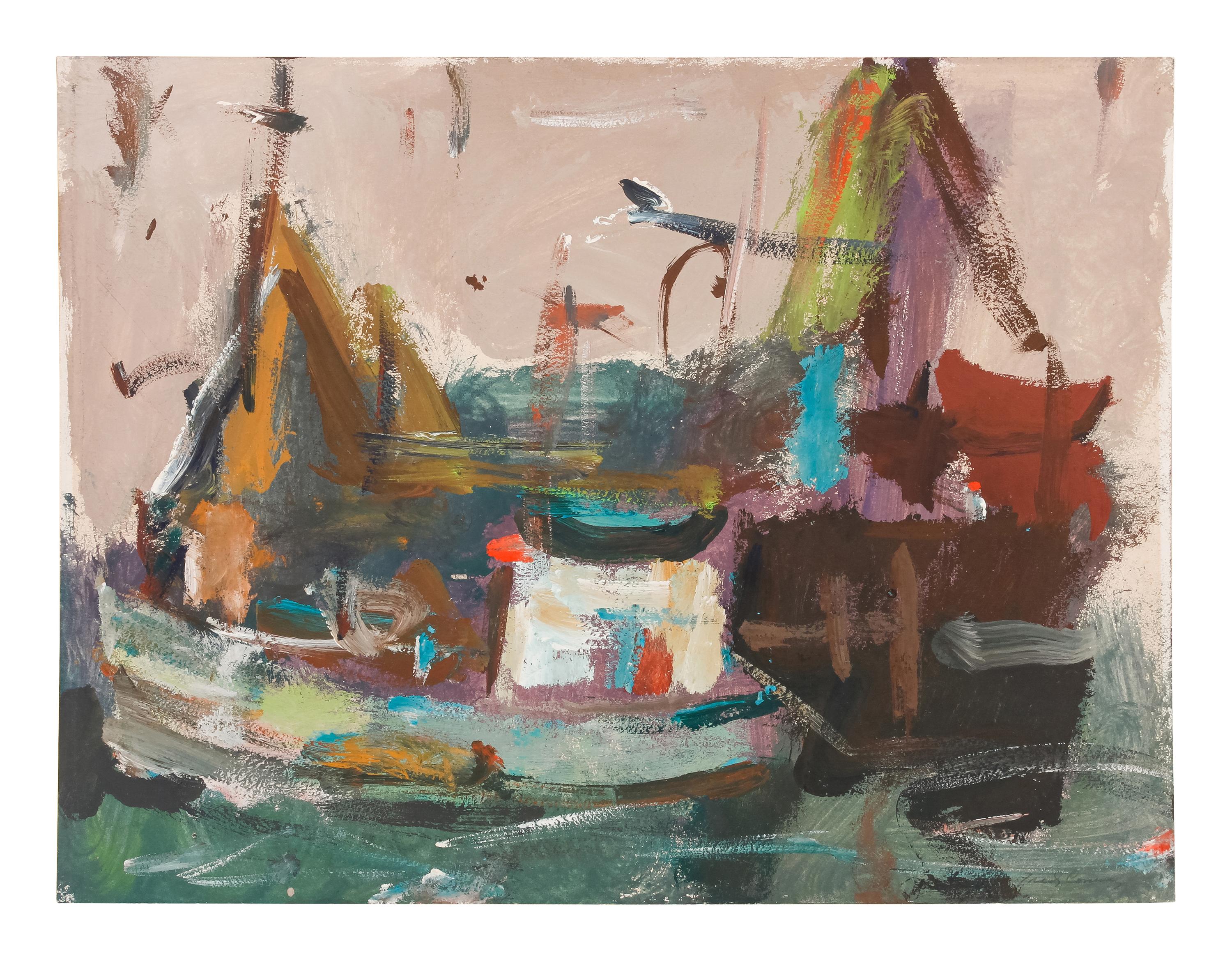 Three Works: Harbor Scenes