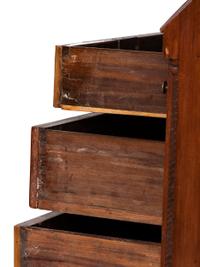 A Chippendale Walnut Slant Front Desk