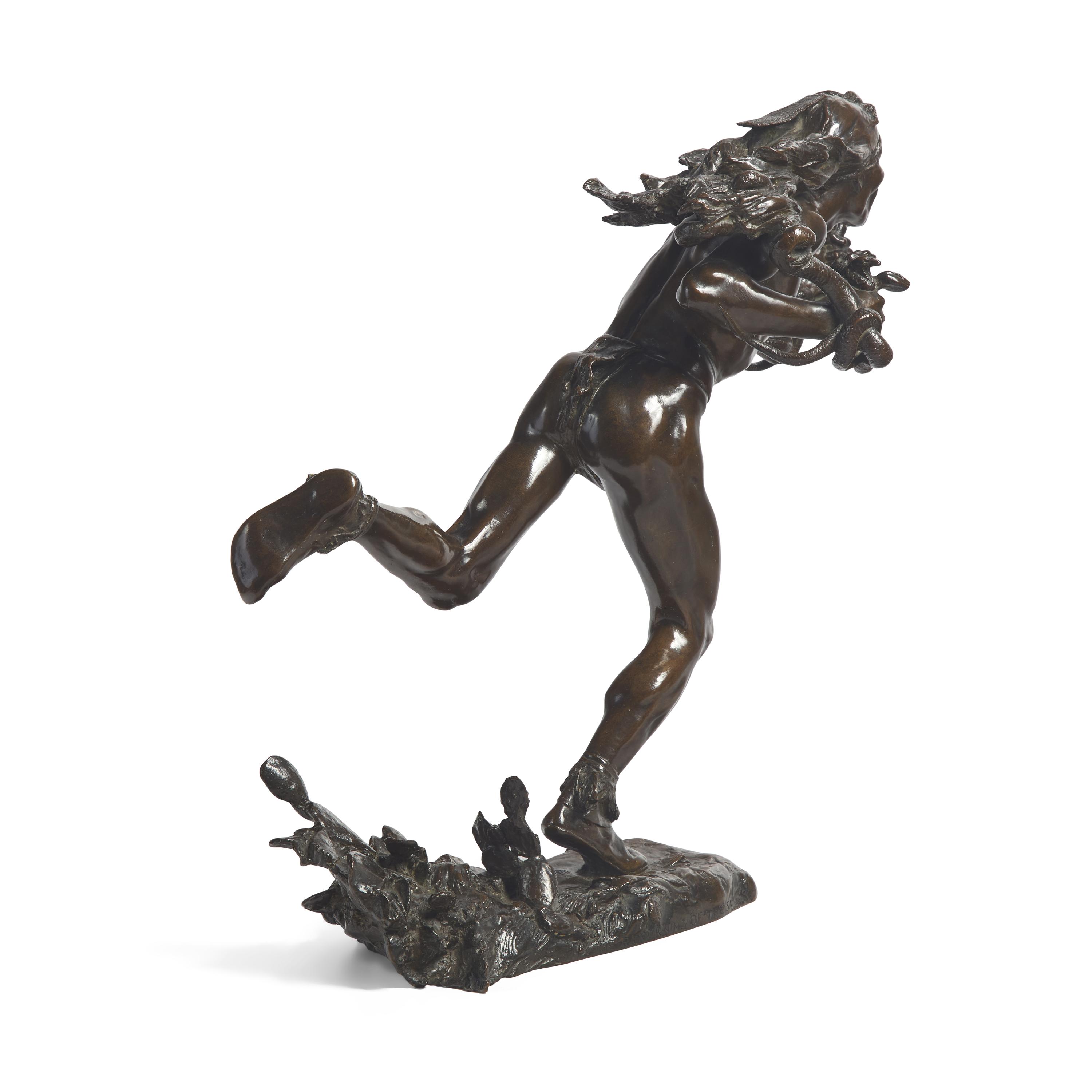 Hermon Atkins MacNeil (American, 1866-1947) — The Moqui Prayer for Rain (The Returning of the Snakes), modeled 1895-96; cast ca. 1897