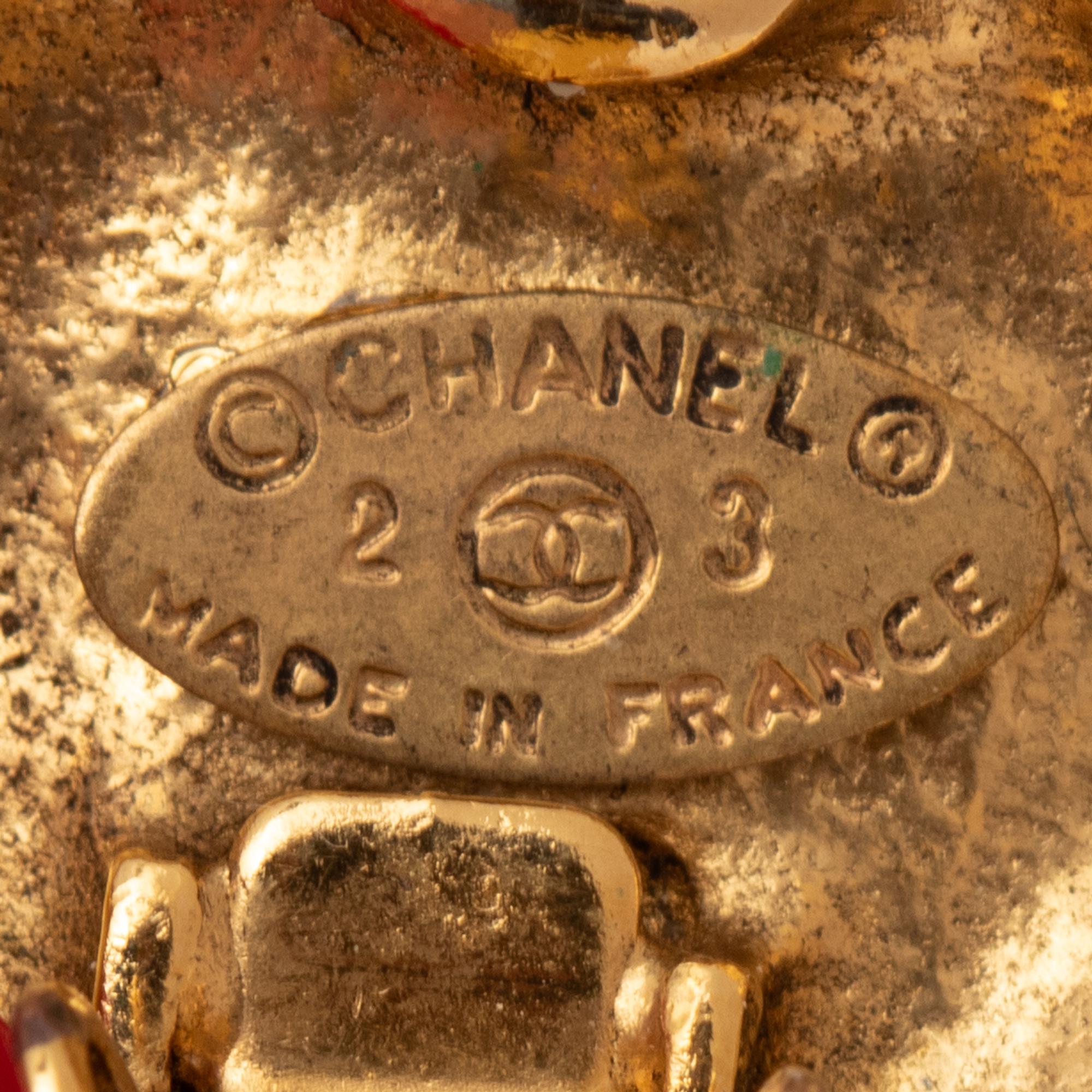 Chanel, Rhinestone-Set Ear Clips