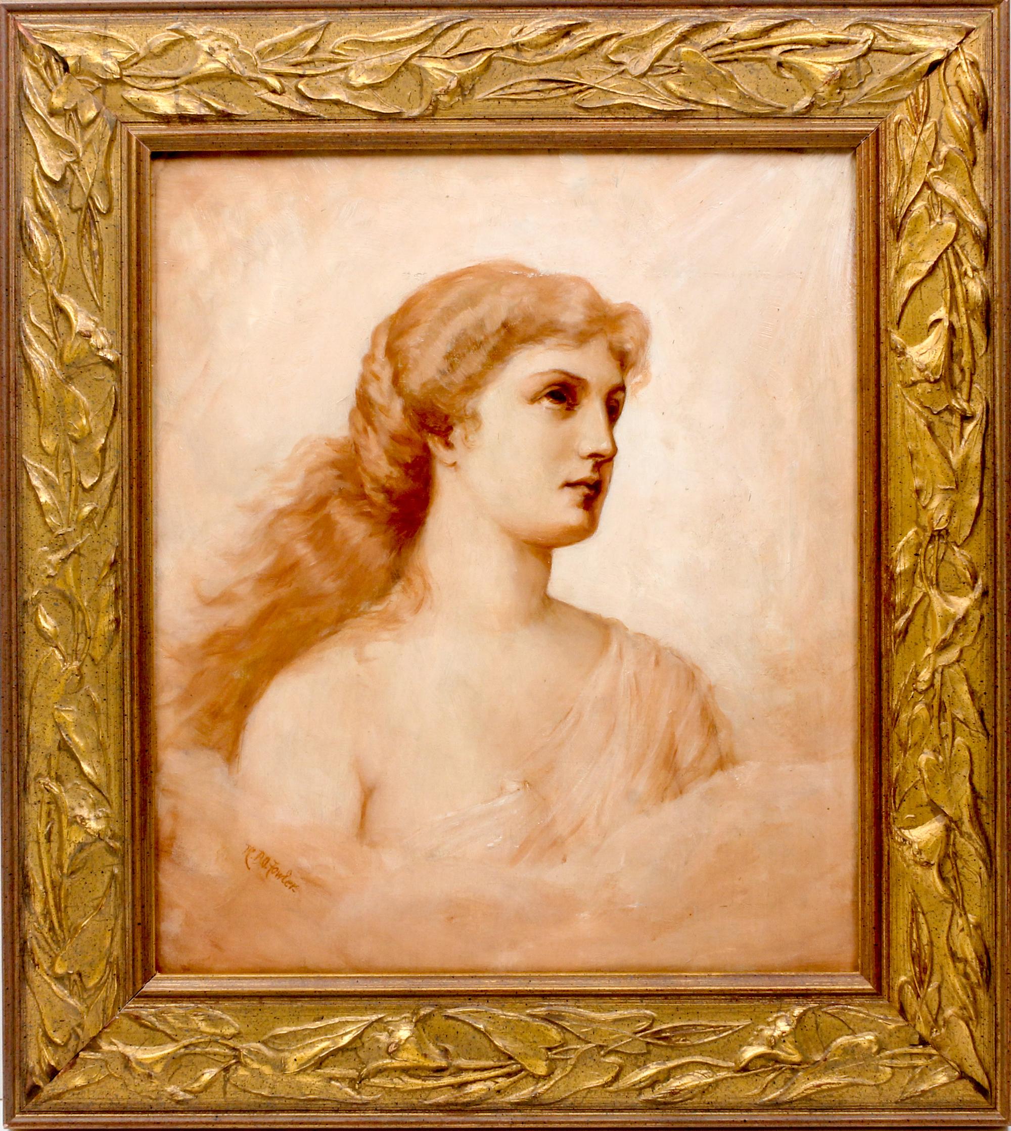 Attributed to Mary B. Odenheimer Fowler, (American, d. 1898), Portrait of a Lady