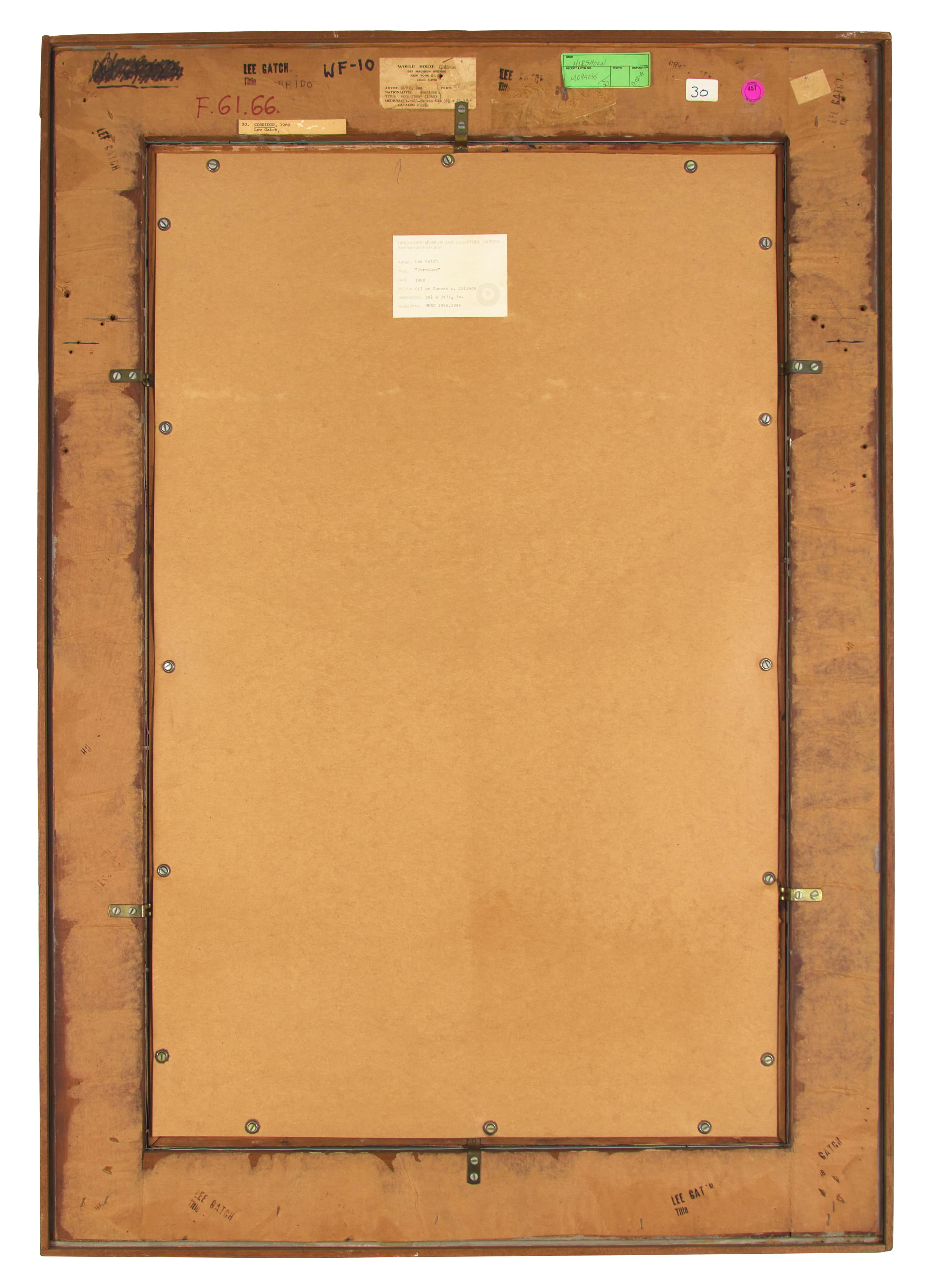 Corridor , 1960