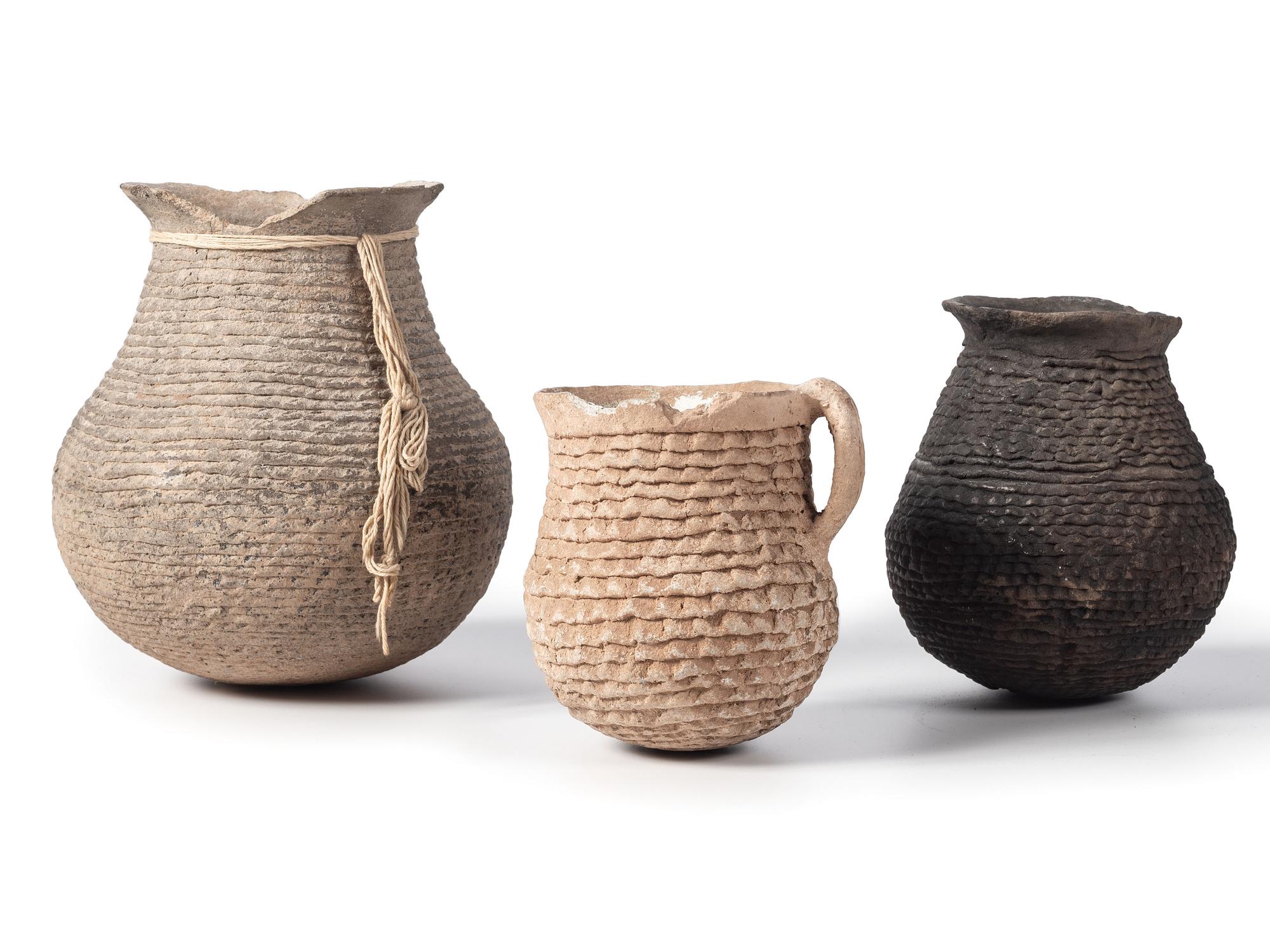 Ancestral Pueblo, Tusayan Corrugated Pottery