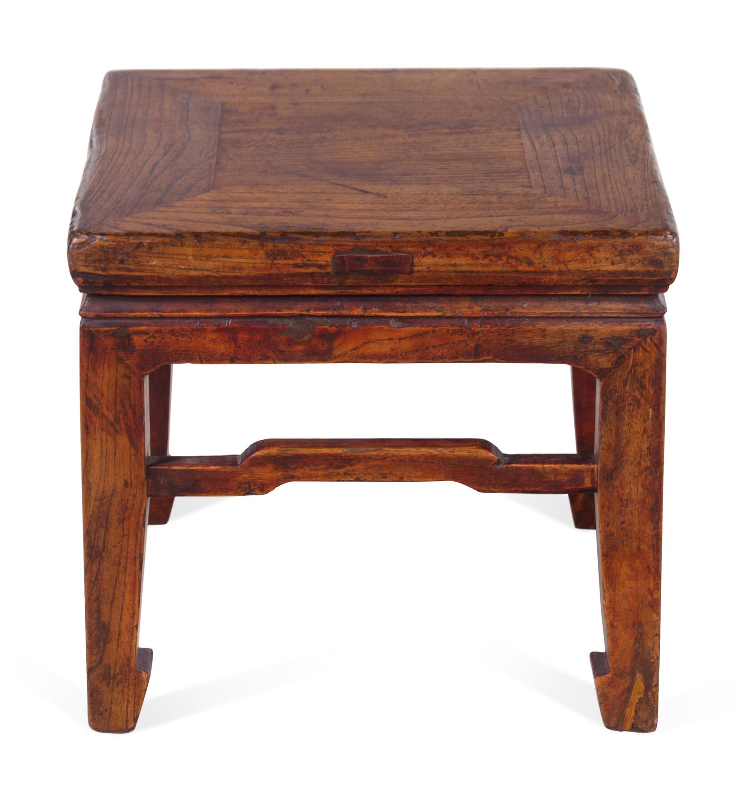 A Chinese Carved Fruitwood Jardinière Stand