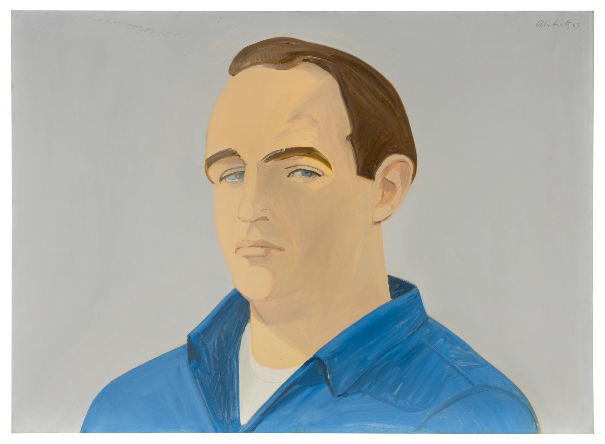 Portrait of Al Held , 1963