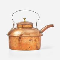 A copper kettle of Stokes Family interest Likely Philadelphia or Southeastern Pennsylvania, early 19th century