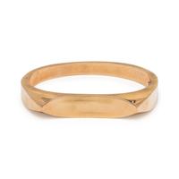 YELLOW GOLD BANGLE BRACELET