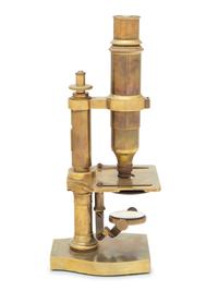 A French Brass Microscope