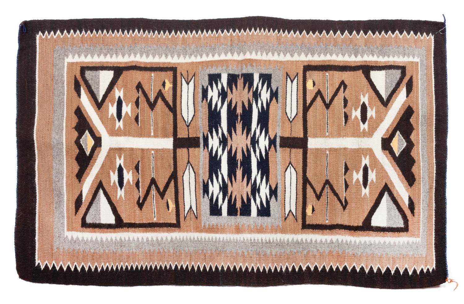 Navajo Pictorial Rug 44 1/2 x 28 inches