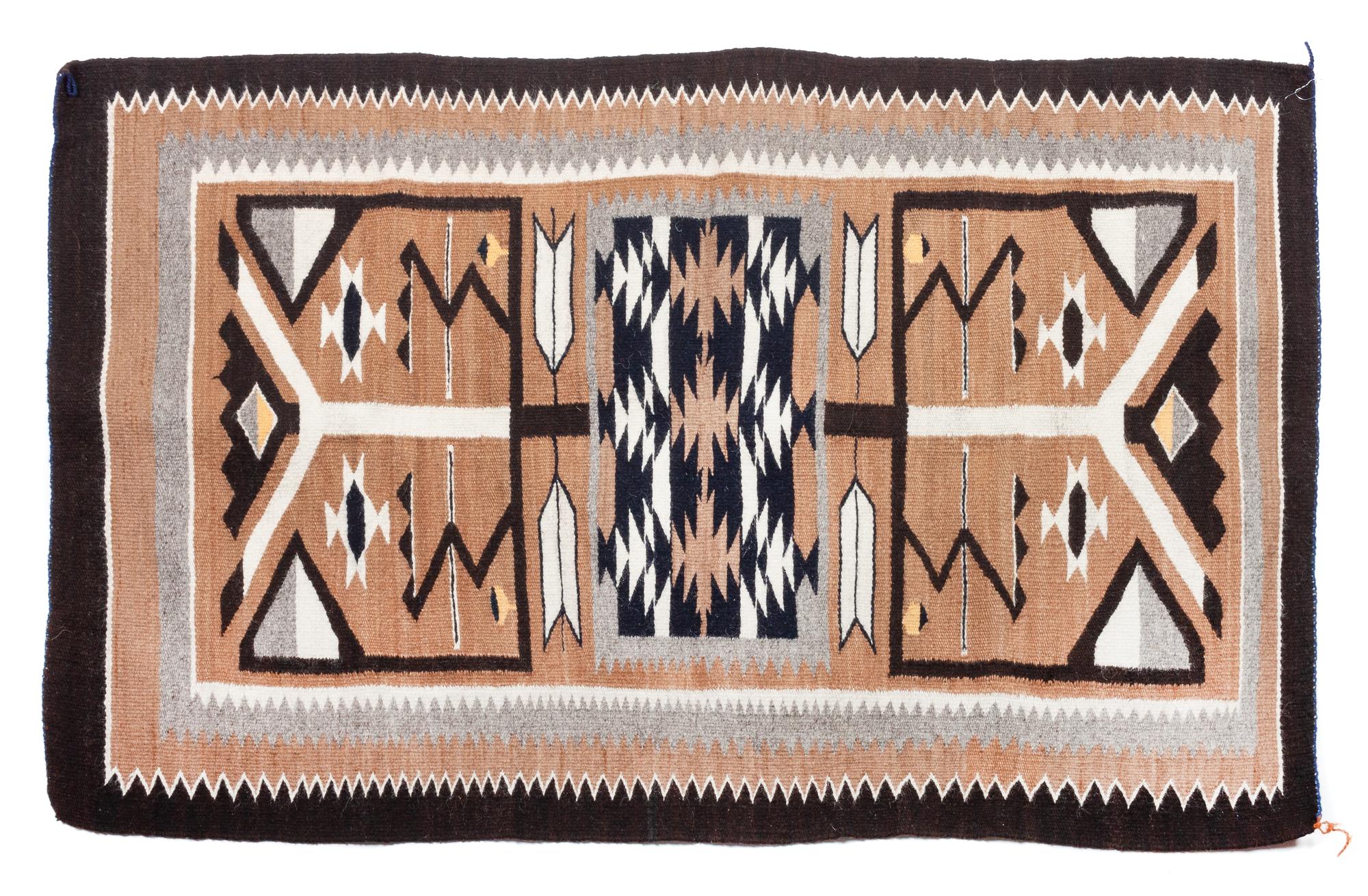 Navajo Pictorial Rug 44 1/2 x 28 inches