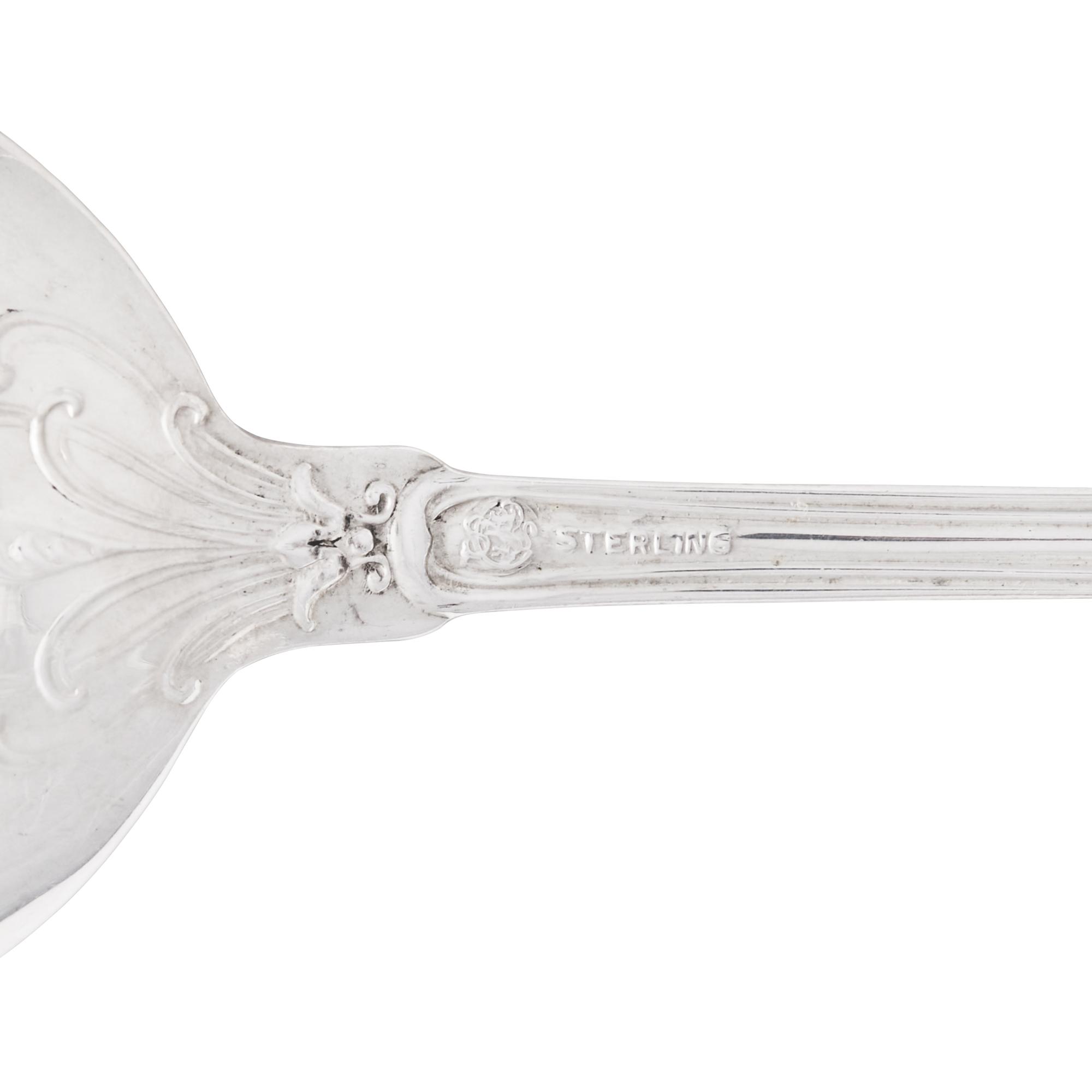An American Silver Flatware Service
