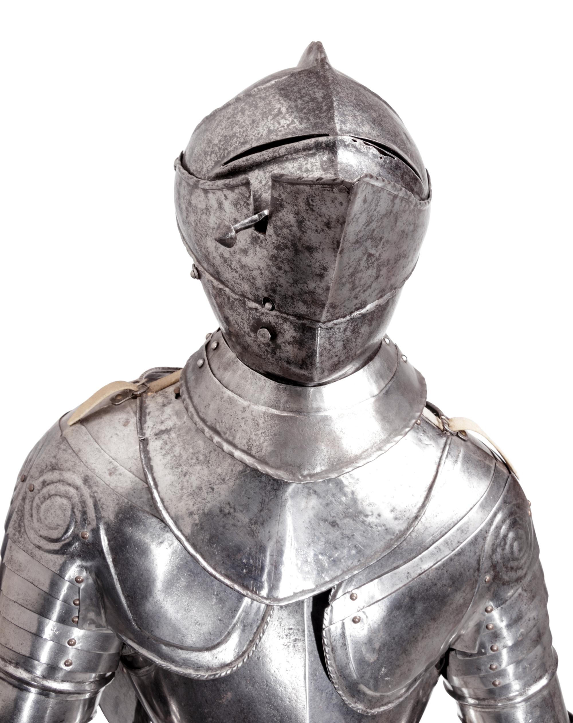 A Maximilian Style Suit of Armour