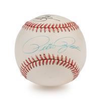 A Large Group of Pete Rose Items Including Multiple Autographs and Full Ticket from 4,192 Career Hit Game,