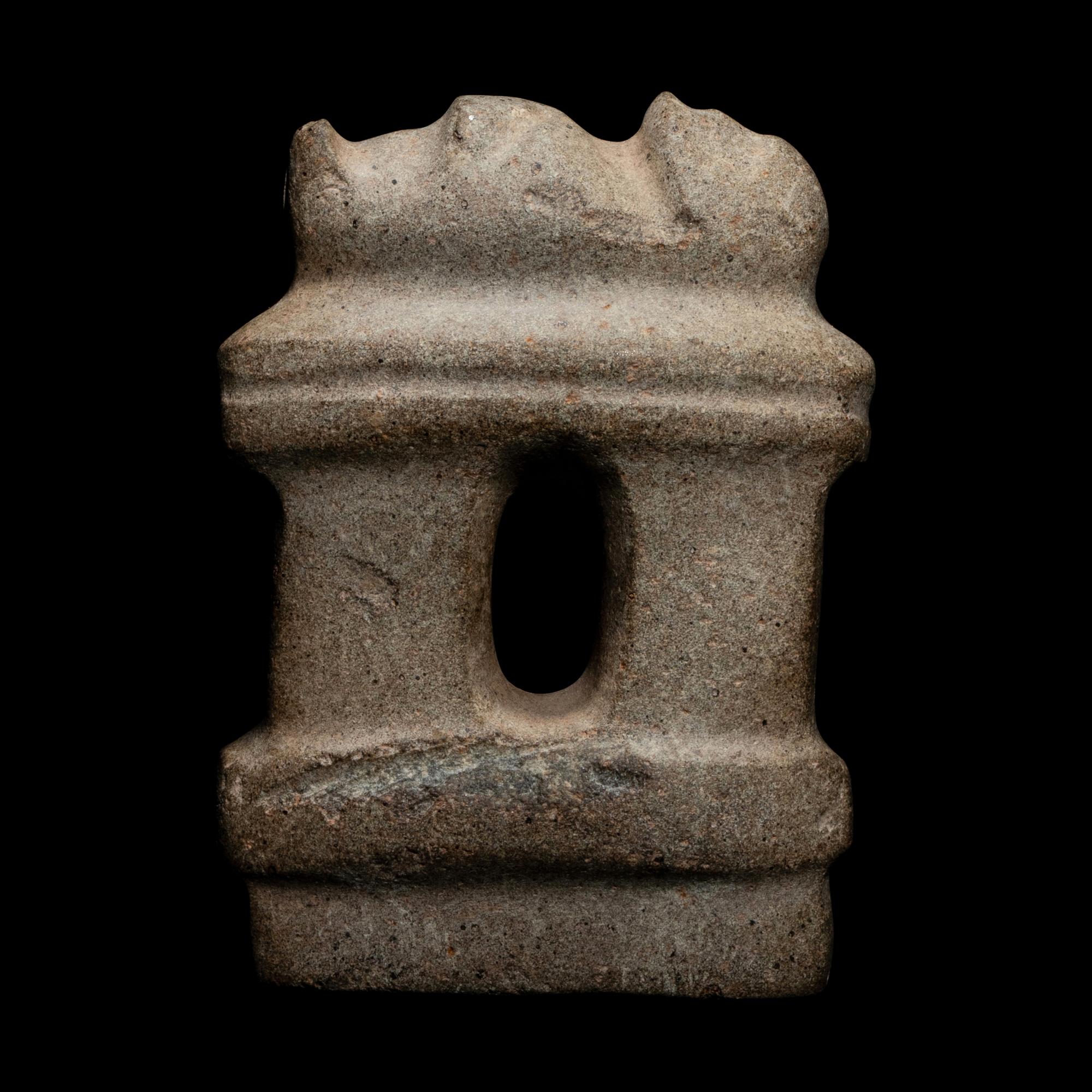 A Mezcala Greenstone Temple