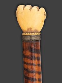 A Folk Art Cane with Friendship Head