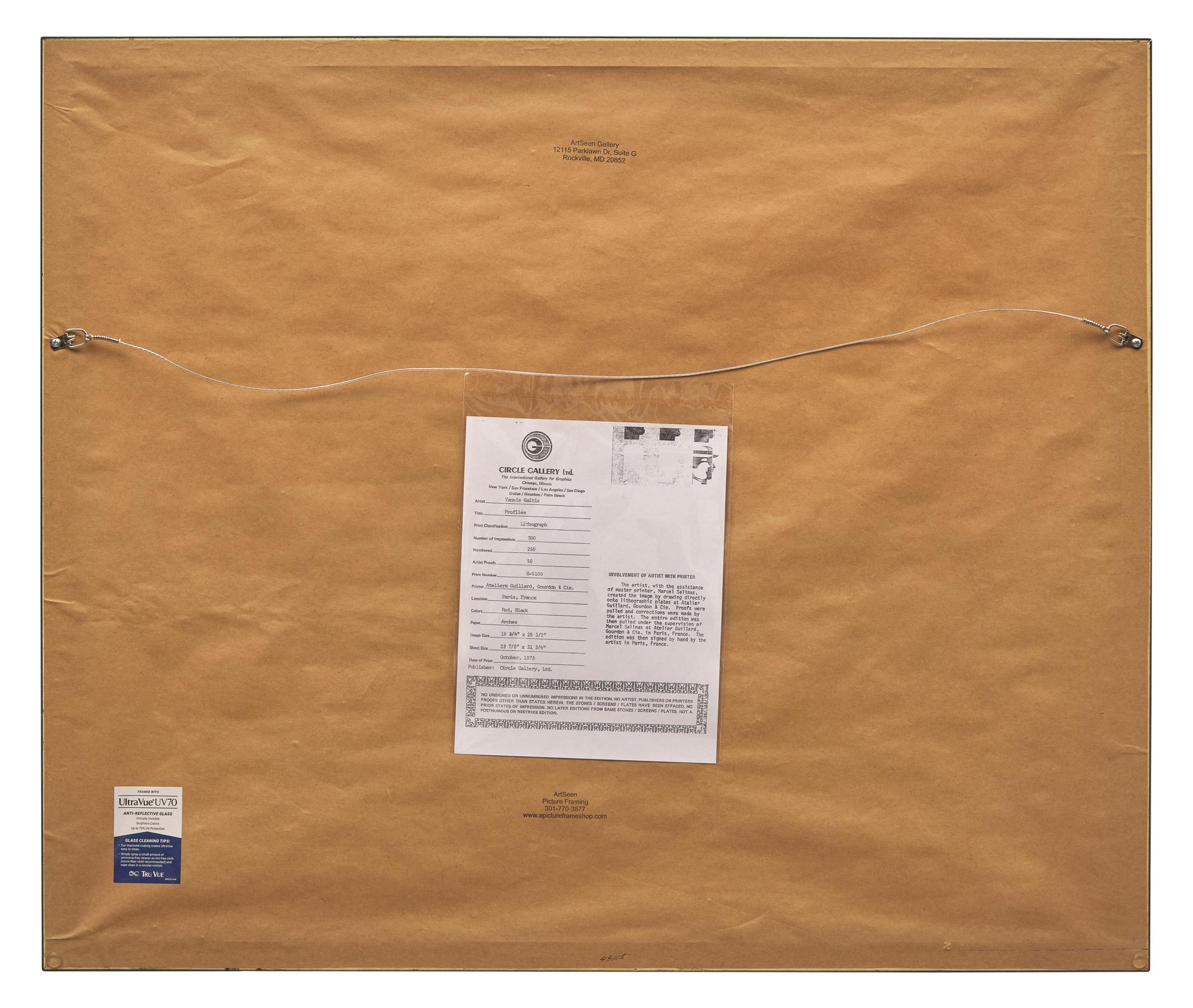 Profiles, 1973