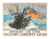 [WORLD WAR I]. A group of 11 posters, including 4 featuring artwork by Howard Chandler Christy, comprising: