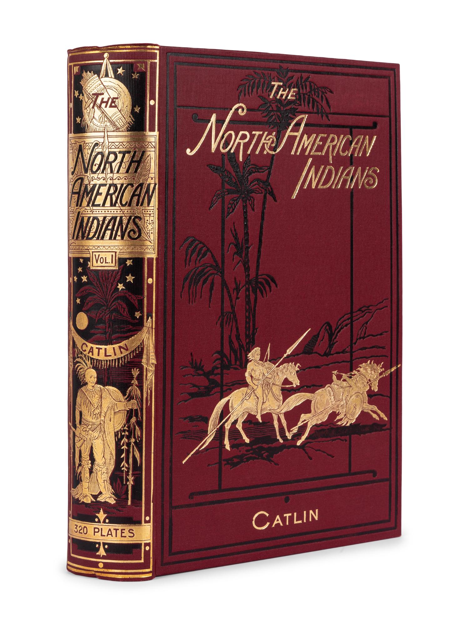 CATLIN, George (1796-1872). North American Indians, Being Letters and Notes on the manners, Customs, and Conditions.. . Philadelphia: Leary, Stuart and Company, 1913.