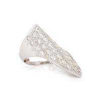 WHITE GOLD AND DIAMOND RING