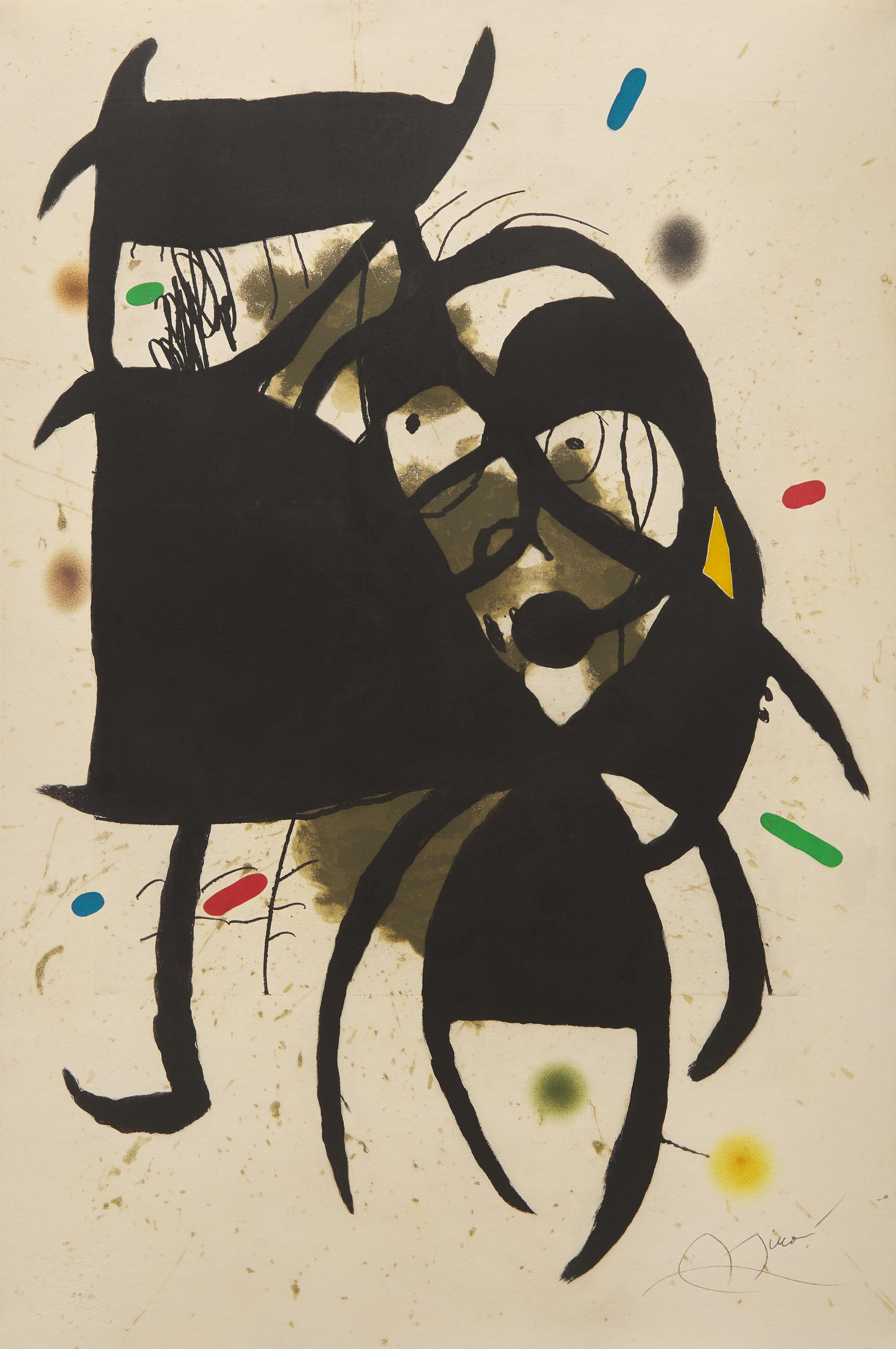 Joan Miró (Spanish, 1893–1983) — Fundació Palma IV , 1988