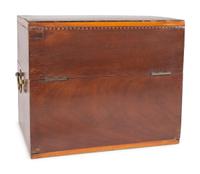A George III Adam Style Inlaid Mahogany Decanter Box