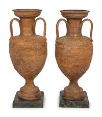 A Pair of Continental Composition Urns