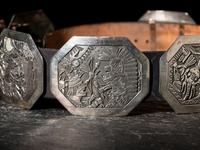 Silver Storyteller Concha Belt, 1994