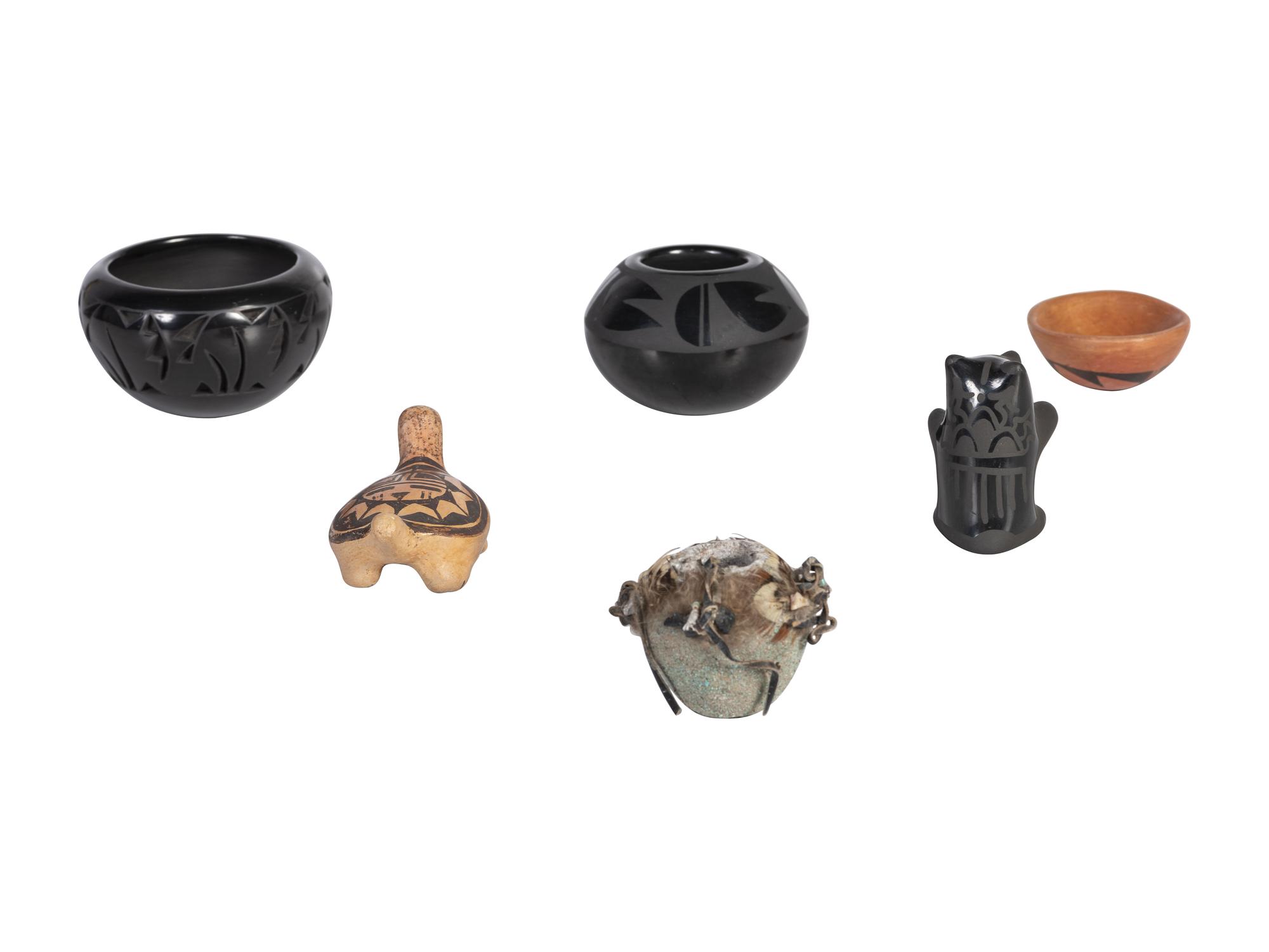 Collection of Pueblo Pottery