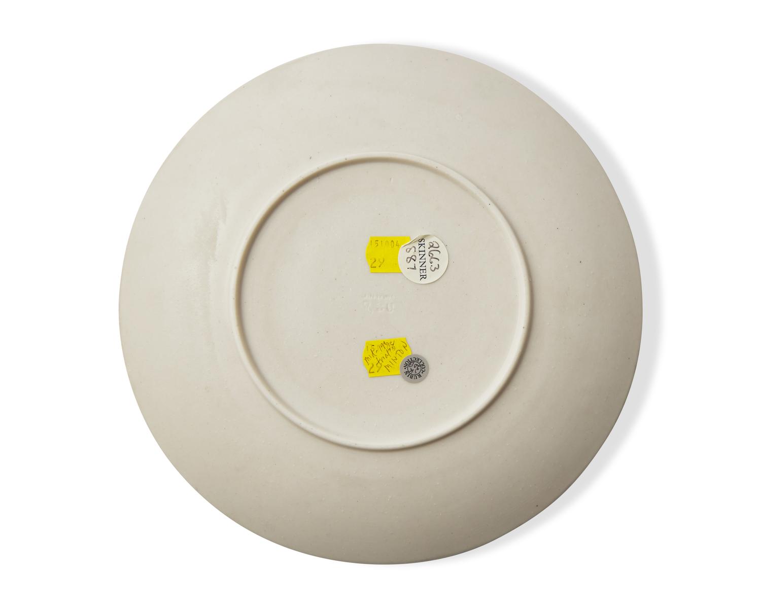 A Minton Pâte-sur-Pâte Biscuit Glazed Dish