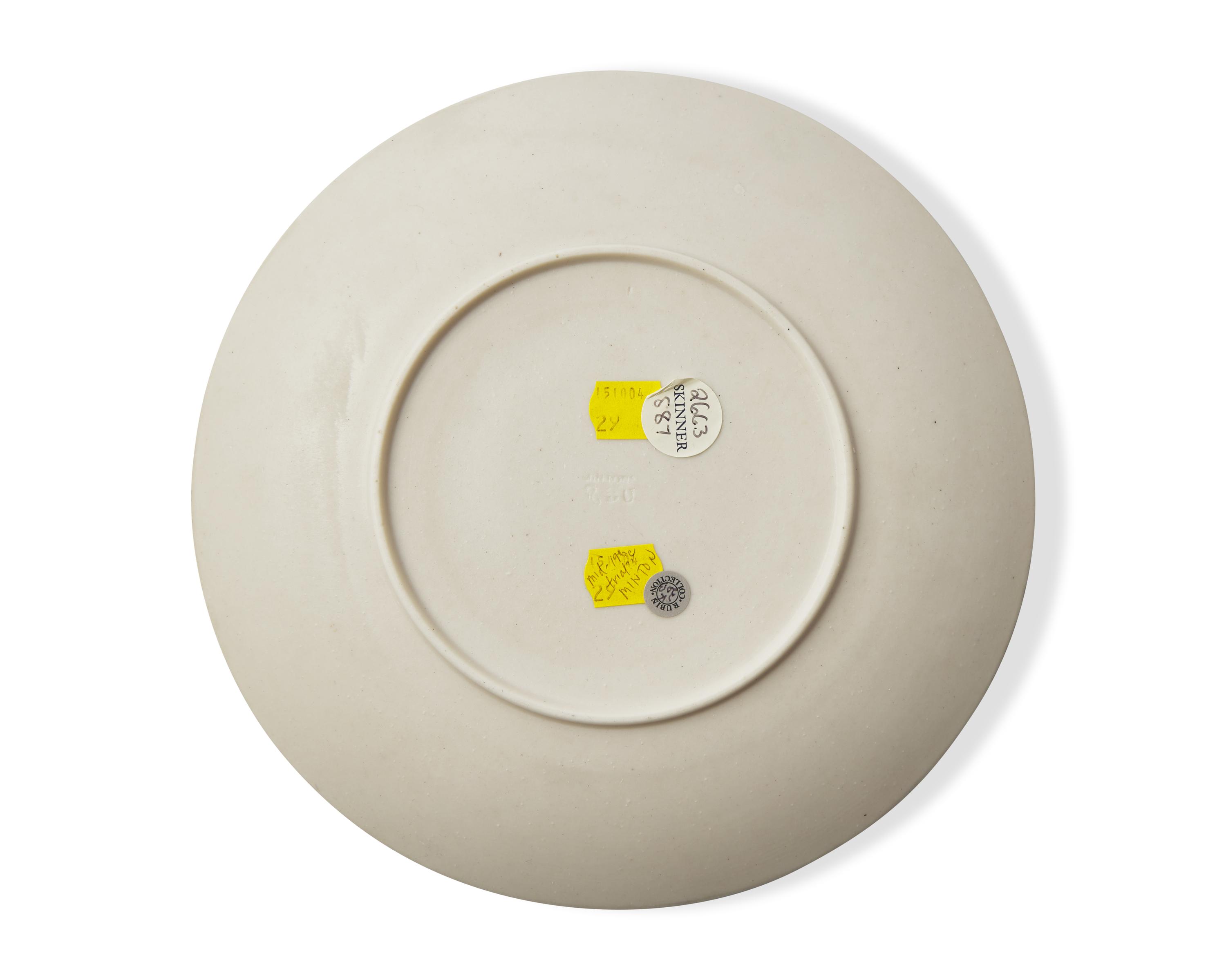 A Minton Pâte-sur-Pâte Biscuit Glazed Dish