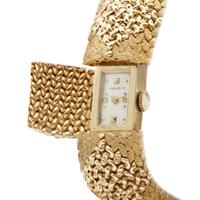 GÉNEVE, YELLOW GOLD SURPRISE WRISTWATCH