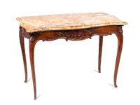 A Louis XV Style Beechwood Center Table — 19TH CENTURY