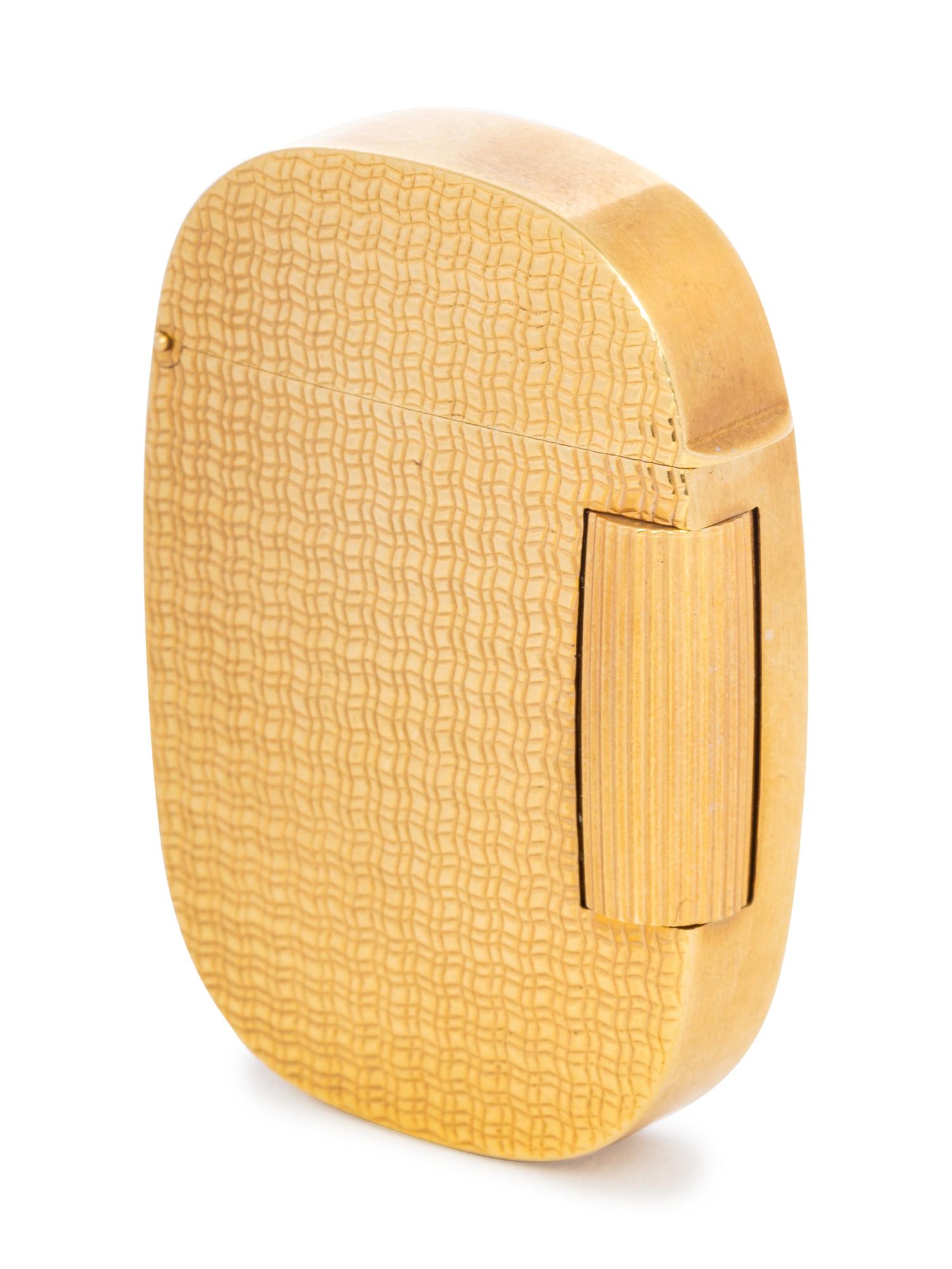 A Patek Philippe 18-Karat Yellow Gold Lighter