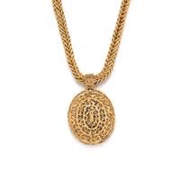 YELLOW GOLD AND CAMEO NECKLACE