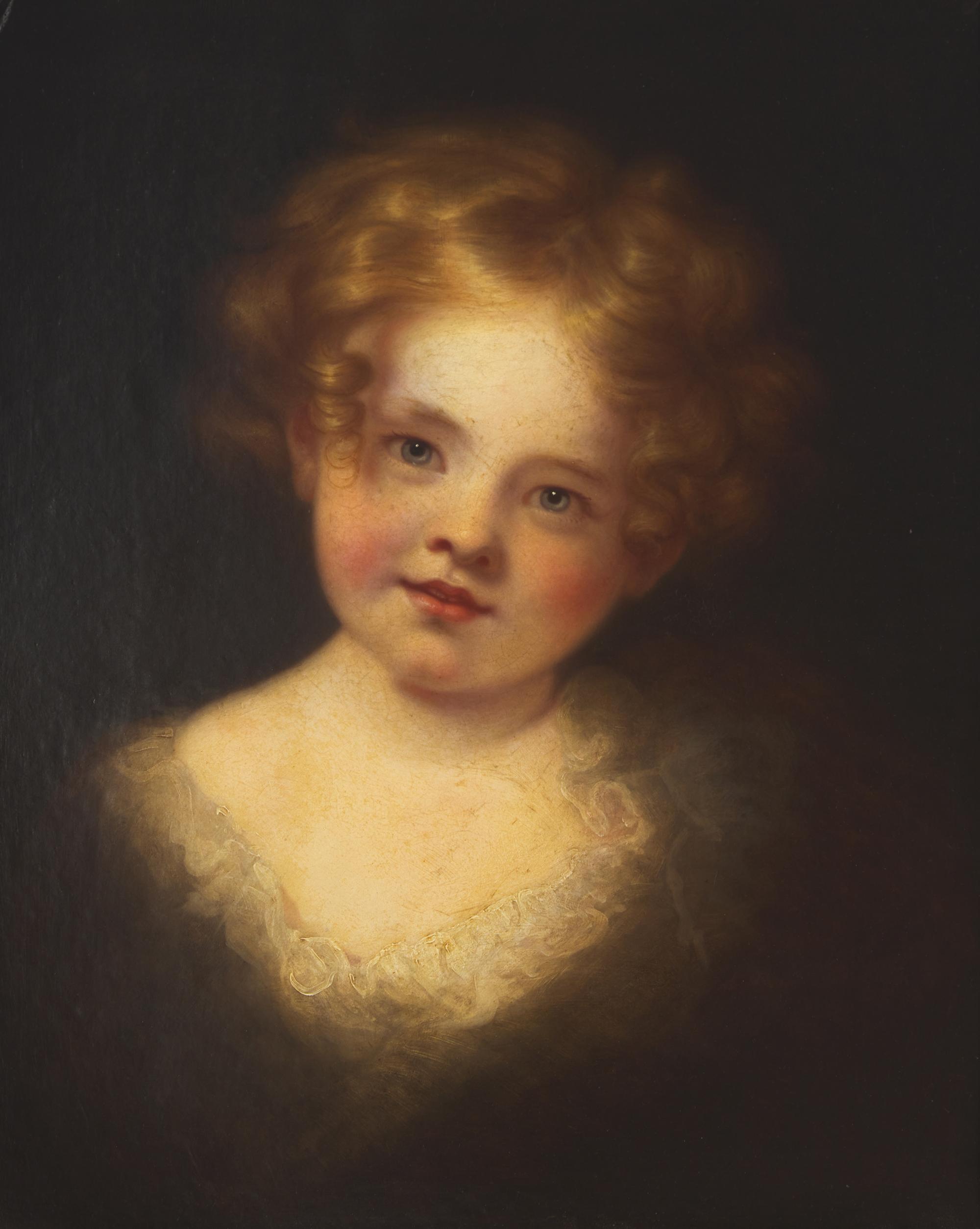 Attributed To Thomas Sully (1783-1872), A Portrait Of A Young Child