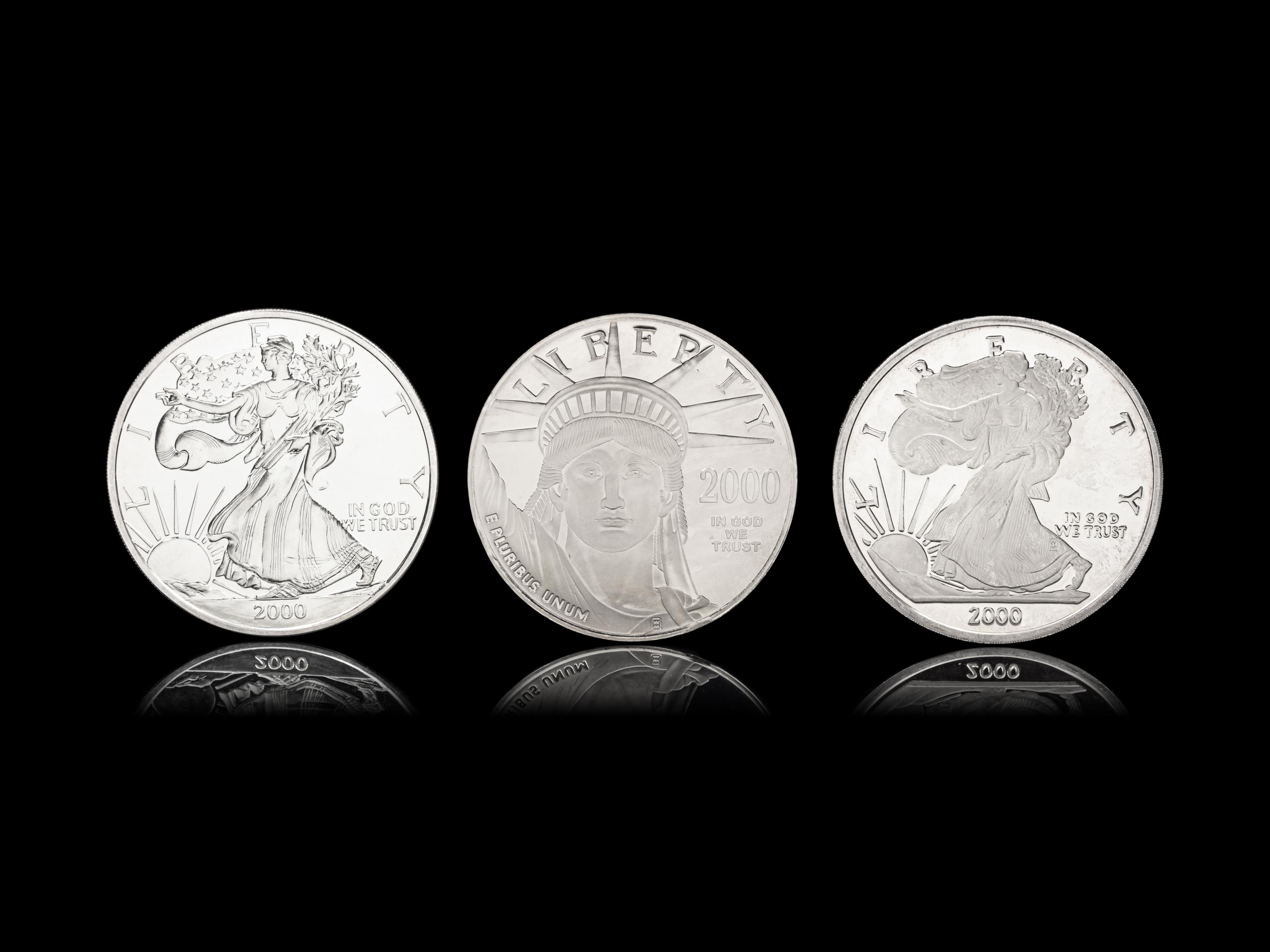 [PRIVATE ISSUE] Three Large-Size Silver Rounds