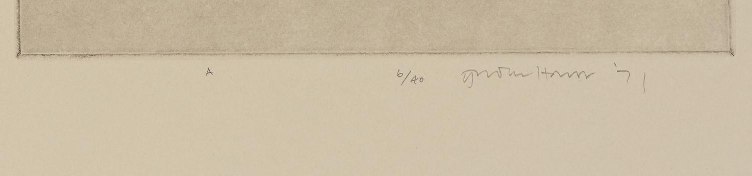 A Set of 6 Prints from Arcs Within a Square , 1971