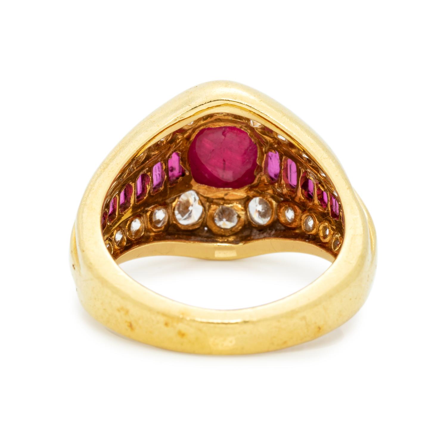 RUBY AND DIAMOND RING