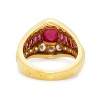 RUBY AND DIAMOND RING